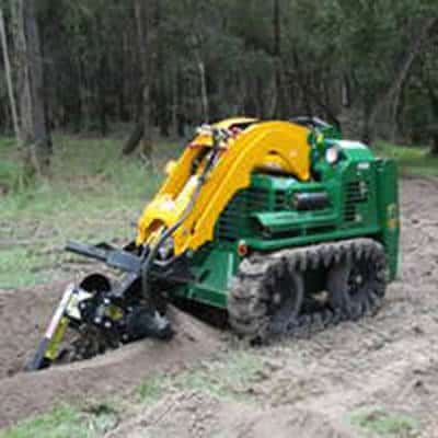 Mini Loader KANGA with trench ripper